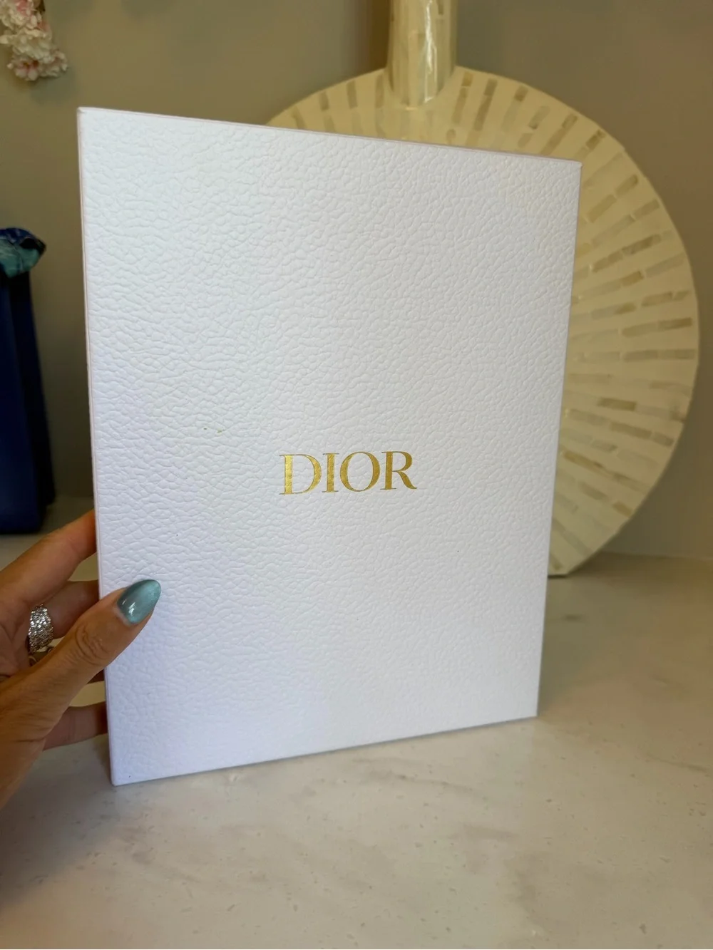Dior Beauty GWP NIB Gorgeous Luxury Notebook and Pencil Set in Box
